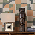 Настольная лампа с квадратным основанием и прямоугольным абажуром Neat Lines варинант исполнения - 5 | Loft Concept в Барнауле