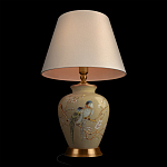 Настольная лампа бежевая с изображением птиц Slip Away варинант исполнения - 10 | Loft Concept в Барнауле