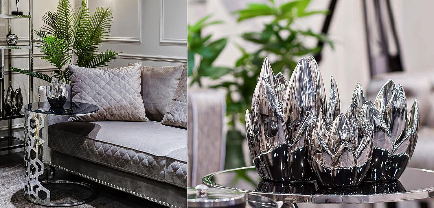 Подсвечник Solange silver Подсвечник Solange silver - Loft-Concept в Барнауле