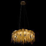 Люстра круглая подвесная с металлическими дугами и длинными цепочками 80 см Atlantis Chain варинант исполнения - 13 | Loft Concept в Барнауле