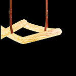 Люстра подвесная с фигурным светодиодным плафоном Calcite Figural Light варинант исполнения - 2 | Loft Concept в Барнауле