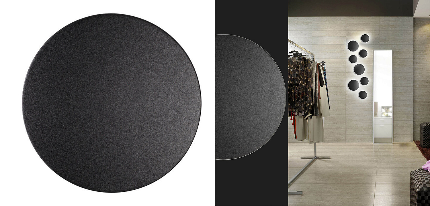 Бра Disco Piatto Black Sconce Бра Disco Piatto Black Sconce - Loft-Concept в Барнауле