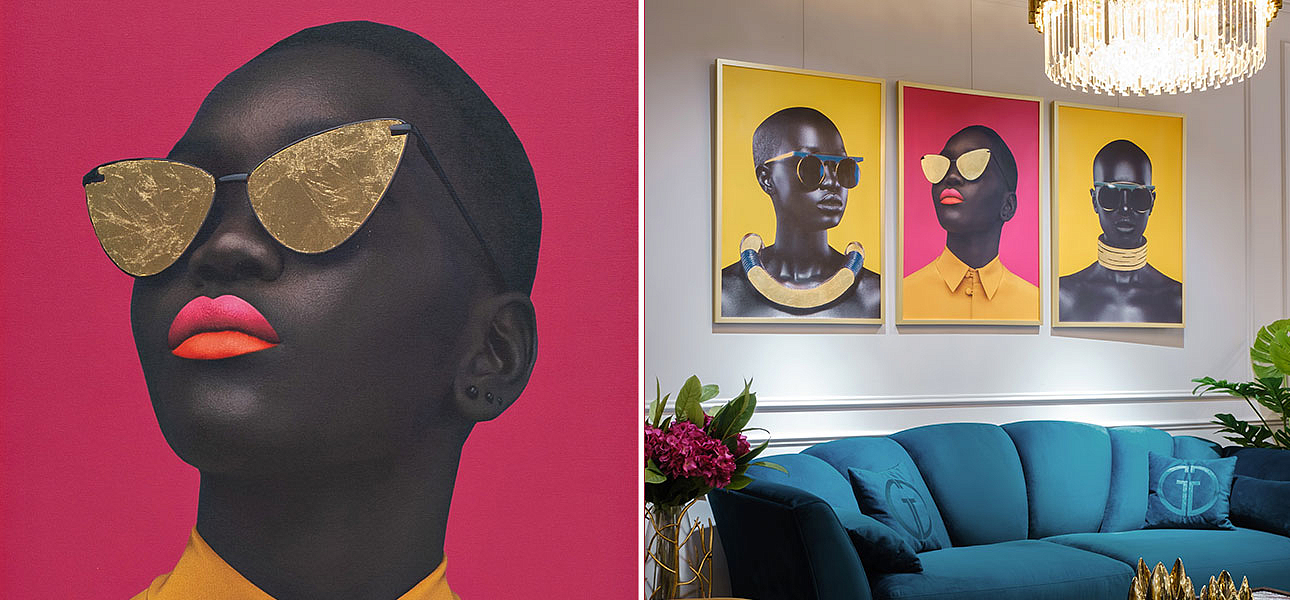 Холст The brightness of African women Холст The brightness of African women - Loft-Concept в Барнауле