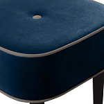 Квадратный мягкий пуф на черных ножках Winton Pouf Square варинант исполнения - 10 | Loft Concept в Барнауле