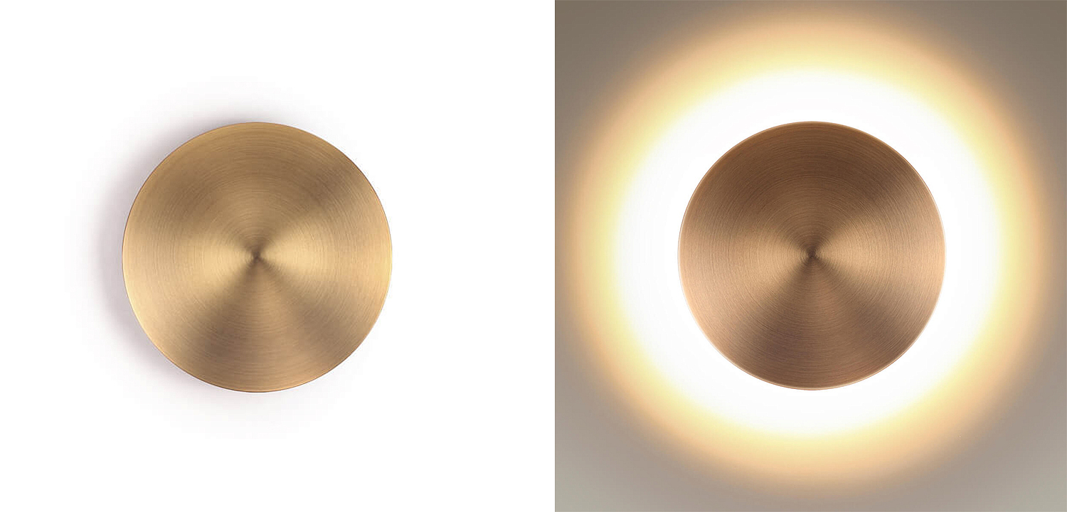 Бра Disco Piatto Bronze Sconce Бра Disco Piatto Bronze Sconce - Loft-Concept в Барнауле