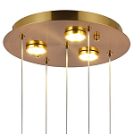 Потолочный светильник с пятью цветными плафонами Soar Colorful Lamp варинант исполнения - 2 | Loft Concept в Барнауле