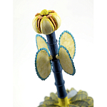 Статуэтка тропический фрукт Pandora Tropical Fruit Grey Yellow Flower варинант исполнения - 1 | Loft Concept в Барнауле