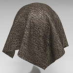 Мебельная ткань Шенилл коричневый цвет 138 см T4-41 варинант исполнения - 4 | Loft Concept в Барнауле