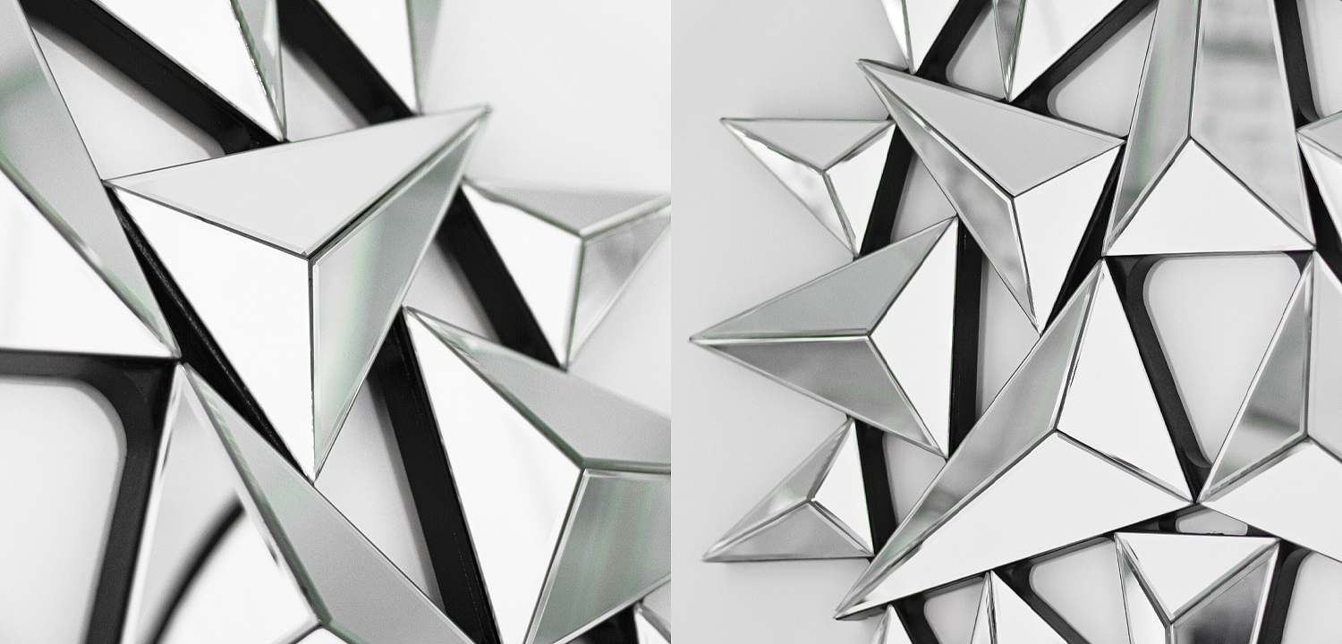 Арт-объект на стену Mirror Spikes Арт-объект на стену Mirror Spikes - Loft-Concept в Барнауле