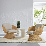 Приставной столик белого цвета Bead варинант исполнения - 4 | Loft Concept в Барнауле