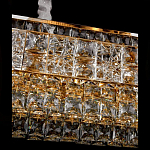 Люстра овальной формы хрустальная в неоклассическом стиле Majesty варинант исполнения - 3 | Loft Concept в Барнауле