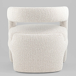 Кресло дизайнерское для лаунж зоны жемчужного цвета Pearl Lounge варинант исполнения - 7 | Loft Concept в Барнауле