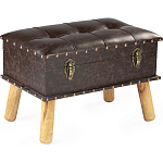 Пуф Leather Chest варинант исполнения - 1 | Loft Concept в Барнауле