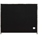 Кровать двуспальная серая с высоким мягким изголовьем Heart of the Bedroom варинант исполнения - 4 | Loft Concept в Барнауле