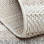 Ковер из полиэстера с узором Light Zebra варинант исполнения - 6 | Loft Concept в Барнауле