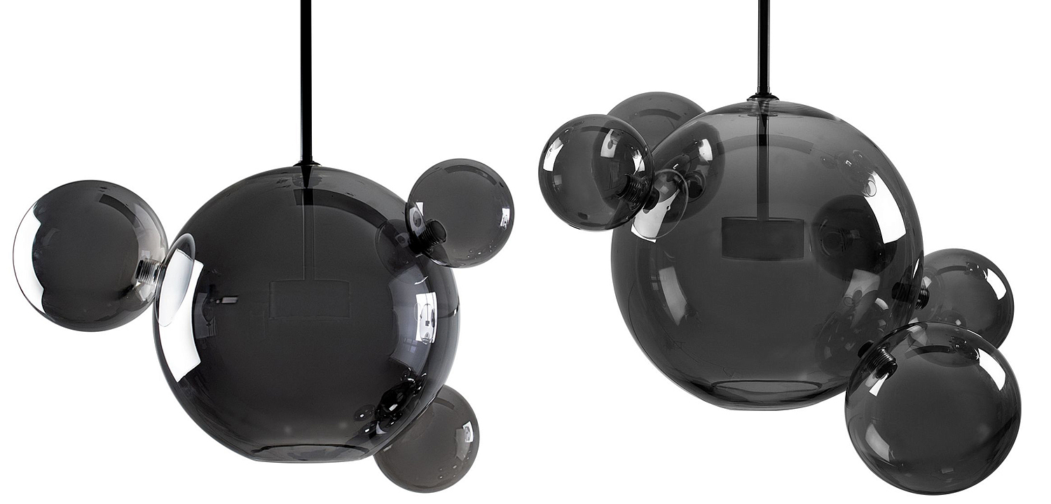 Люстра Bolle Circular Chandelier 14 BUBBLE Giopato & Coombes smoky Люстра Bolle Circular Chandelier 14 BUBBLE Giopato & Coombes smoky - Loft-Concept в Барнауле