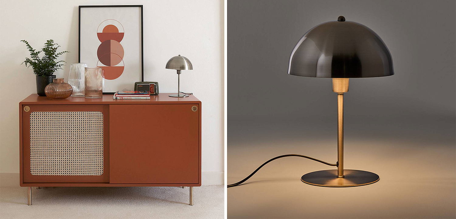 Настольная лампа Umbel Table Lamp Gray Настольная лампа Umbel Table Lamp Gray - Loft-Concept в Барнауле