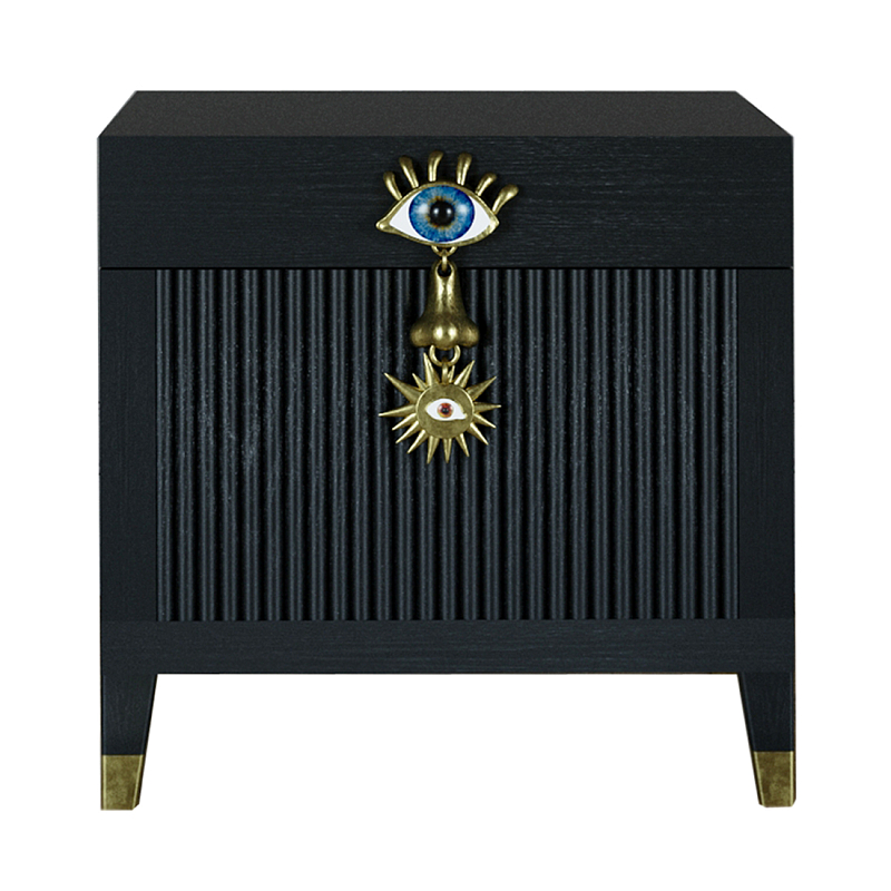 Сундук Eye Elsa Dreams Black Черный Золотой Сундук Eye Elsa Dreams Black Черный Золотой в Барнауле | Loft Concept