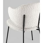 Стул Bellamy букле светло-серый варинант исполнения - 3 | Loft Concept в Барнауле