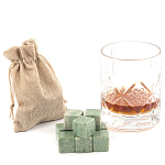 Камни для охлаждения виски из натурального камня жадеит Natural Stone Cube варинант исполнения - 5 | Loft Concept в Барнауле