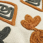 Подушка декоративная с вышивкой и кисточками Divine Abstractions варинант исполнения - 2 | Loft Concept в Барнауле