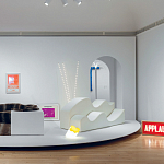 Настольная дизайнерская лампа Poltronova Passiflora Yellow Table Lamp варинант исполнения - 10 | Loft Concept в Барнауле