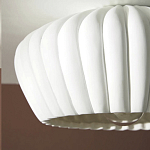 Потолочный светильник керамический Ceramic Embossed Lamp варинант исполнения - 3 | Loft Concept в Барнауле