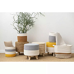 Корзина для хранения Interlacement Stripes варинант исполнения - 3 | Loft Concept в Барнауле