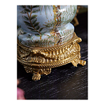 Ваза из фарфора с бронзовыми элементами Tropical Garden варинант исполнения - 9 | Loft Concept в Барнауле