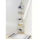 Полка напольная трехъярусная для ванной Bathroom Floor Shelf варинант исполнения - 5 | Loft Concept в Барнауле