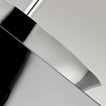 Подвесной светильник с широким многоярусным металлическим плафоном цвета никель в современном стиле Feiss варинант исполнения - 3 | Loft Concept в Барнауле