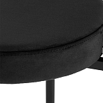 Табурет с мягким круглым сиденьем RIO Black варинант исполнения - 3 | Loft Concept в Барнауле