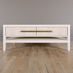 Кофейный стол Primo с двумя ящиками Светлый дуб варинант исполнения - 2 | Loft Concept в Барнауле