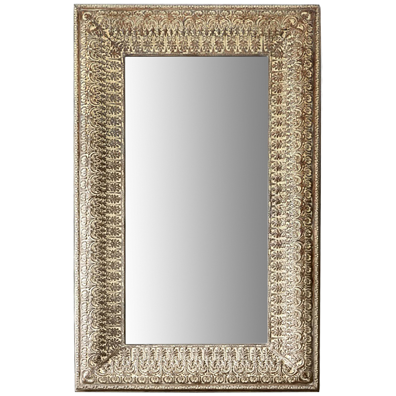 Настенное зеркало Halbert Mirror Зеркало Бежевый Коричневый Настенное зеркало Halbert Mirror Зеркало Бежевый Коричневый в Барнауле | Loft Concept