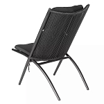 Кресло плетеное с мягкими подушками для сиденья и спины Hancock варинант исполнения - 4 | Loft Concept в Барнауле