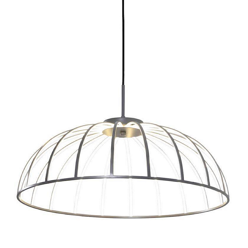 Подвесной светильник FRITURE VERTIGO PENDANT Серый матовый Белый в Барнауле | Loft Concept 