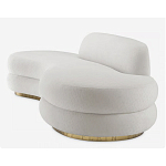 Элитный Диван Nice мягкой округлой формы  варинант исполнения - 3 | Loft Concept в Барнауле