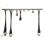 Дизайнерская Консоль Melting Silver Console Zhipeng Tan варинант исполнения - 1 | Loft Concept в Барнауле