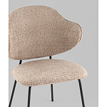 Стул Bellamy букле кофейный варинант исполнения - 2 | Loft Concept в Барнауле