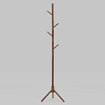 Напольная вешалка из массива бука Branches Hangers Dark варинант исполнения - 2 | Loft Concept в Барнауле