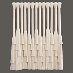 Декор на стену Белые Кисти Wall decor White Tassels варинант исполнения - 3 | Loft Concept в Барнауле