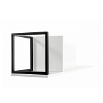 Полка навесная белая открытая Strict Lines  варинант исполнения - 4 | Loft Concept в Барнауле