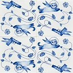 Плитка с узором Пистолеты варинант исполнения - 2 | Loft Concept в Барнауле