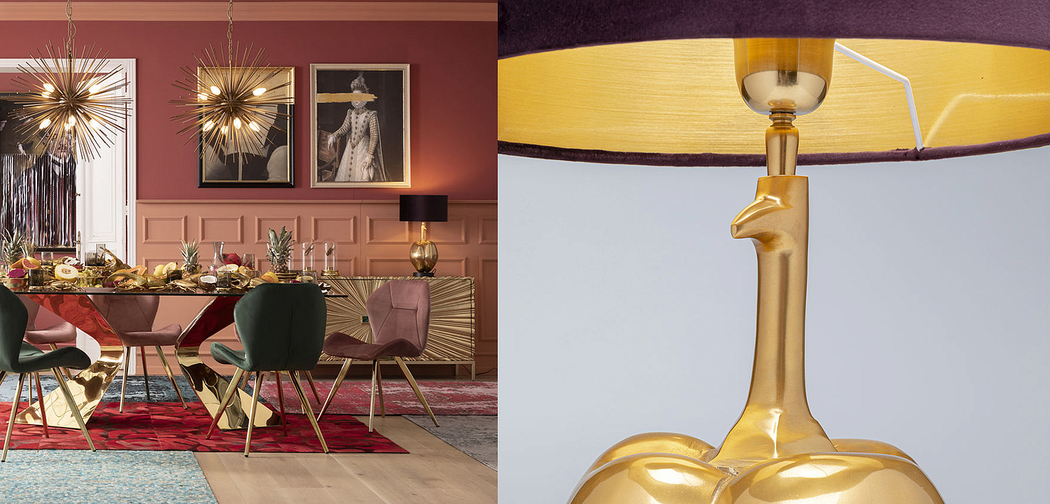 Настольная лампа Golden Pumpkin Настольная лампа Golden Pumpkin - Loft-Concept в Барнауле