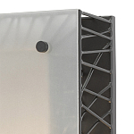 Бра прямоугольное с матовым рассеивателем Solar Glare Research варинант исполнения - 1 | Loft Concept в Барнауле