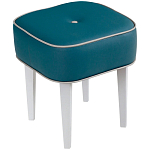 Квадратный мягкий пуф на белых ножках Winton Pouf Square варинант исполнения - 13 | Loft Concept в Барнауле