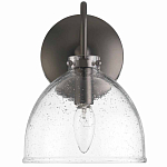 Бра с куполообразным прозрачным плафоном Glass Dome with Seeds варинант исполнения - 4 | Loft Concept в Барнауле