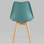 Стул с основой из пластика и мягким сиденьем Arvika Azure варинант исполнения - 4 | Loft Concept в Барнауле