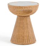 Приставной стол из ротанга Rattany варинант исполнения - 2 | Loft Concept в Барнауле