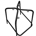 Барный стул со спинкой и подлокотниками на 4-х металлических ножках Douglas Rhombus Серый Велюр варинант исполнения - 6 | Loft Concept в Барнауле